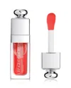 Dior Lip Glow Oil 061 Poppy Coral In 061 Poppy Coral