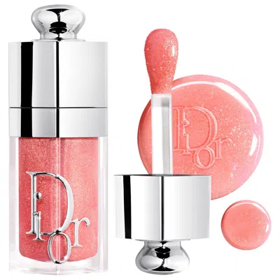 Dior Lip Glow Oil Hydrating High-shine Gloss 026 Spicy 0.2 Oz/6 ml In Pink