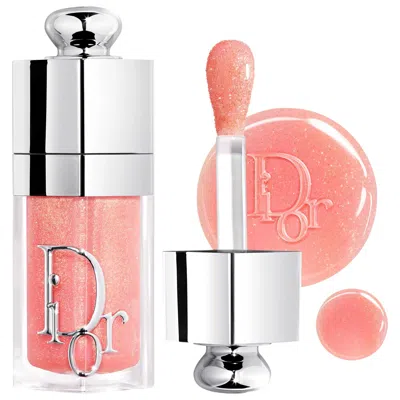 Dior Lip Glow Oil Hydrating High-shine Gloss 077 Rose Candy 0.2 Oz/6 ml In Pink