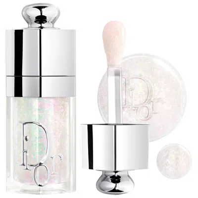 Dior Lip Glow Oil Hydrating High-shine Gloss 085 Cupcake 0.2 Oz/6 ml In White