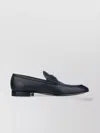 Dior Loafers With Leather Sole And Round Toe In Blue