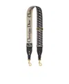 Dior Logo Adjustable Strap In Blue