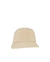 Dior Logo Asymmetrical Hat In Nude