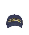 Dior Logo Baseball Cap In Blue