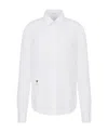 Dior Bee Embroidery Shirt In White