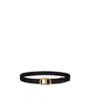 Dior Logo Belt In Black