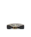 Dior Logo Belt In Green