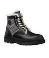 Dior Logo Boots In Black
