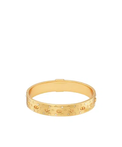 Dior Logo Bracelet In Yellow