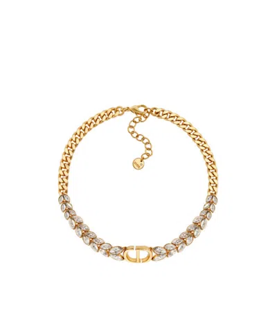 Dior Logo Bracelet In Yellow