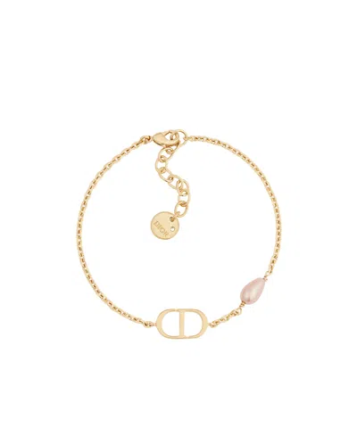 Dior Logo Bracelet In Yellow