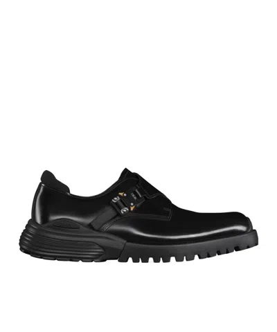 Dior Round Head Business Dress Shoes In Black