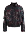 Dior Logo Casual Jacket In Black