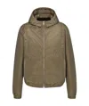 Dior X Kenny Scharf Embroidered Logo Hooded Jacket Men In Brown