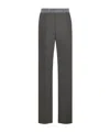 Dior Logo Casual Pants In Black