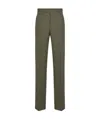 Dior Logo Casual Pants In Green
