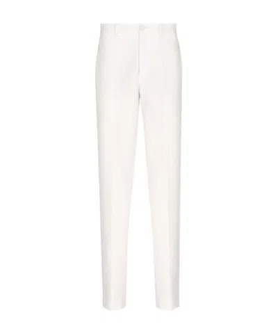 Dior Logo Casual Pants In White