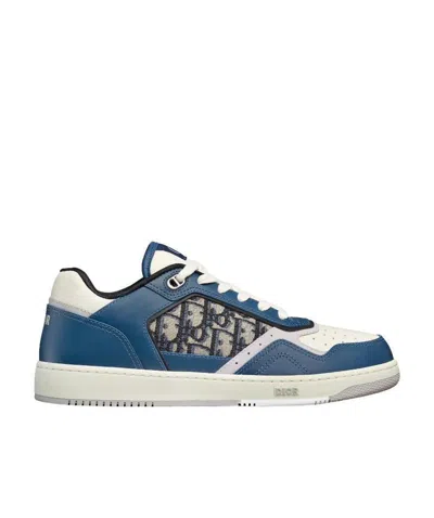 Dior Logo Casual Sneakers In White