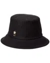 Dior Teddy-d Narrow Brim Bucket Hat In Black