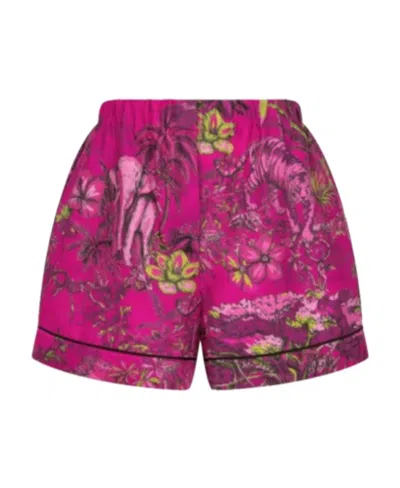 Dior Logo Detail Shorts In Pink