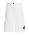 Dior Logo Detail Shorts In White