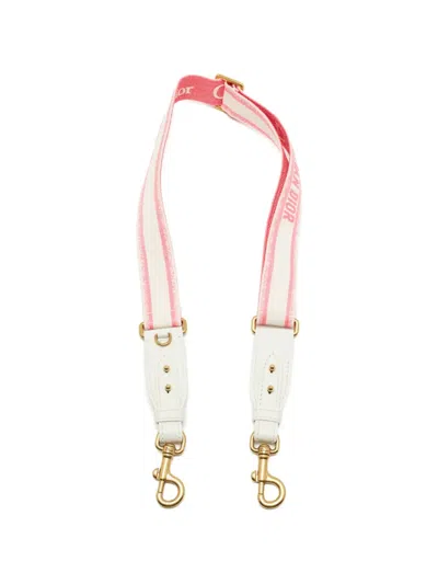 Pre-owned Dior Logo-detail Shoulder Strap In Pink