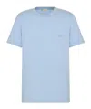 Dior Logo Detail T-shirt In Blue