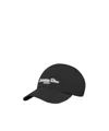 Dior Logo Details Baseball Hat In Black