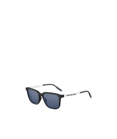 Dior Logo Details Sunglasses In Black