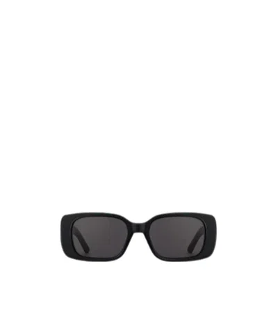 Dior Logo-embossed Tinted Sunglasses In Black