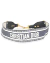 Dior Logo Embroidered Adjustable Shoulder Strap (authentic Pre-loved)