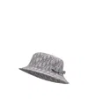 Dior Logo Fisherman Hat In Gray