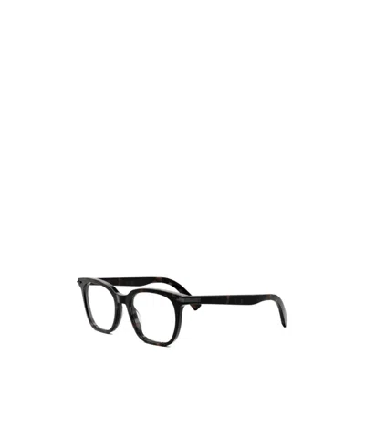 Dior Logo Flat Mirror In Black
