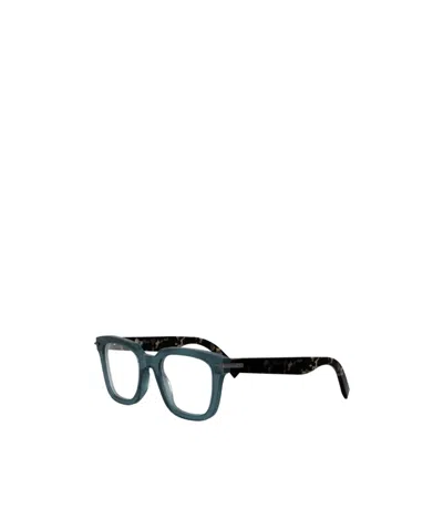 Dior Logo Flat Mirror In Black