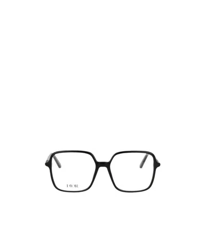 Dior Logo Flat Mirror In Black