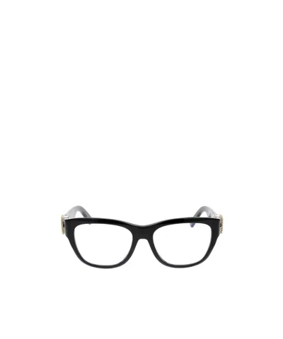 Dior Logo Flat Mirror In Black