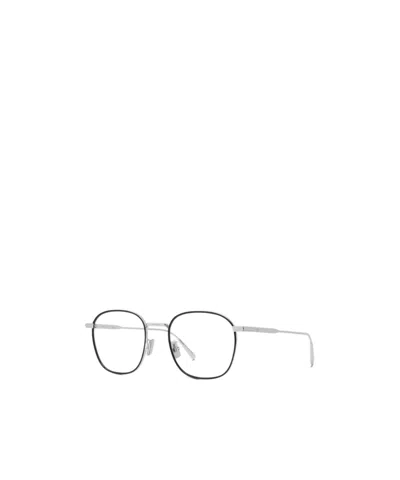 Dior Logo Flat Mirror In Gray