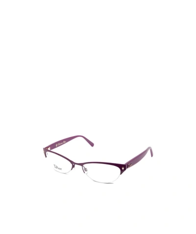 Dior Logo Flat Mirror In Purple