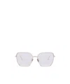 Dior Logo Flat Mirror In Purple