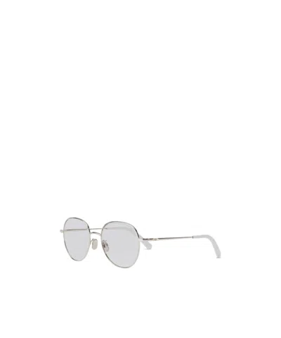 Dior Logo Flat Mirror In White