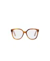 Dior Logo Flat Mirror In Brown