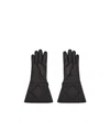 Dior Logo Gloves In Black