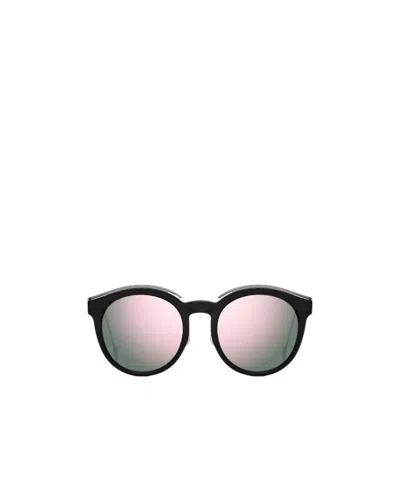 Dior Logo Gradient Sunglasses In Black