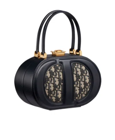 Dior Logo Handbag In Black