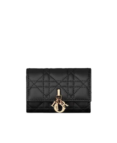 Dior Logo Hanging Purse In Black