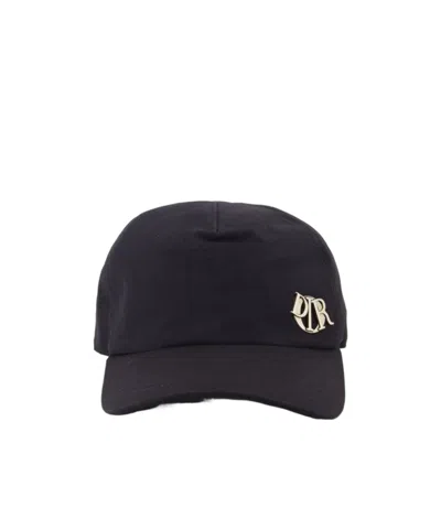 Dior Logo Hat In Black