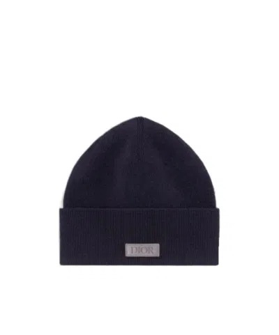 Dior Logo Hat In Black