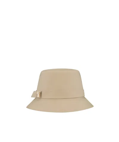 Dior Logo Hat In Nude
