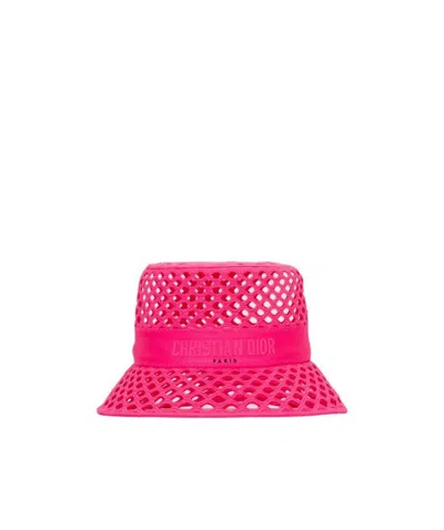 Dior Logo Hat In Pink