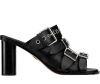 Dior Logo High-heeled Sandals In Black